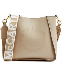 Stella McCartney - Stella Logo Mini Faux Leather Cross-body Bag - Lyst