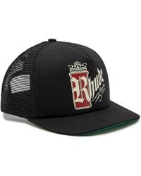 Rhude - Fumar Logo Mesh And Woven Cap - Lyst