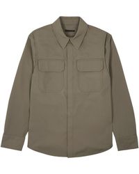 Helmut Lang - Military Twill Shirt - Lyst