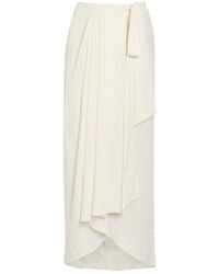 Delos - Ayla Wrap Woven Skirt - Lyst
