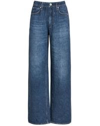 Rag & Bone - Miramar Jeans-Print Terry Trousers - Lyst