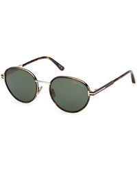 Tom Ford - Round-Frame Sunglasses - Lyst