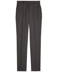 Calvin Klein - Lucia Slim-Leg Wool Trousers - Lyst