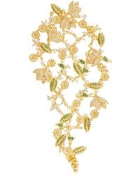 Zimmermann - Gold-plated Bloom Drop Earrings - Lyst