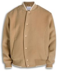 Axel Arigato - Logo-Appliquéd Wool-Blend Varsity Jacket - Lyst