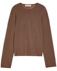 Our Legacy - Rigid Rolled-Trim Cotton-Blend Jumper - Lyst