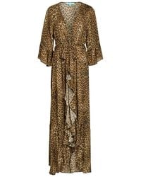 Melissa Odabash - Manon-Print Woven Cover-Up Robe - Lyst