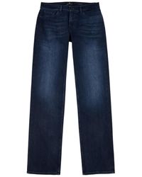 7 For All Mankind - Standard Luxe Performance Eco Straight-leg Jeans - Lyst