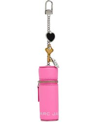 Marc Jacobs - The Lipstick Case Leather Bag Charm - Lyst