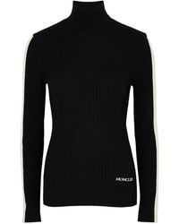 Moncler - Ribbed Wool Top - Lyst