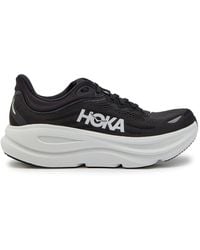 Hoka One One - Bondi 9 Jacquard Mesh-Knit Sneakers - Lyst