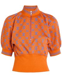 Dries Van Noten - Hessium Patterned Knit Top - Lyst