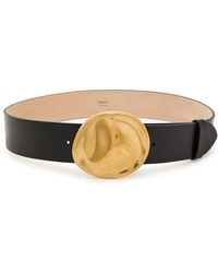 KHAITE - Keefe Leather Belt - Lyst