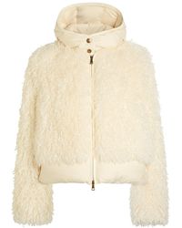 Moncler - Vigiers Padded Faux Fur Jacket - Lyst