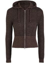 Our Legacy - Compact Striped Brushed Alpaca-Blend Jumper - Lyst