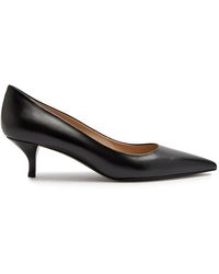 Stuart Weitzman - Stuart Power 50 Leather Pumps - Lyst