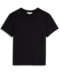 Vince - Crew Neck Pima Cotton T-Shirt - Lyst