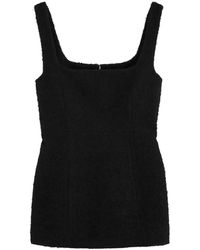 TOTEME - Bouclé Wool-Blend Top - Lyst
