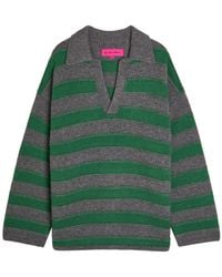 The Elder Statesman - Dume Striped Cashmere Rugby Jumper - Lyst