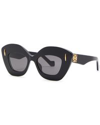 Loewe - Oversized Cat-eye Sunglasses - Lyst