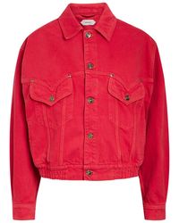 Versace - Blouson Denim Jacket - Lyst