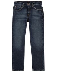 Nudie Jeans - Gritty Jackson Straight-leg Jeans - Lyst