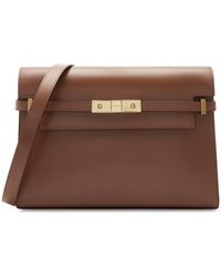 Saint Laurent - Manhattan Medium Leather Shoulder Bag - Lyst