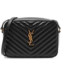 Saint Laurent - Lou Quilted Leather Cross-body Bag - Lyst