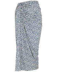 Isabel Marant - Jeldia Printed Stretch-Jersey Midi Skirt - Lyst