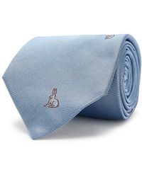 Paul Smith - Rabbit Silk-Twill Tie - Lyst
