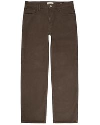 FRAME - Relaxed Straight-Leg Jeans - Lyst