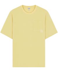 Loewe - Logo-Embroidered Cotton T-Shirt - Lyst