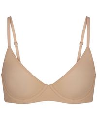 Skims - Unlined Stretch-Jersey Demi Bra - Lyst