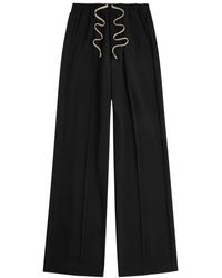 Rick Owens - Dietrich Straight-Leg Wool Trousers - Lyst