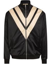 Valentino Garavani - Panelled Jersey Track Jacket - Lyst