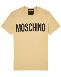 Moschino - Logo-print Cotton T-shirt - Lyst