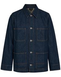 A.P.C. - Denim Jacket - Lyst