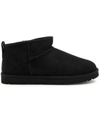 UGG - Classic Designer Ultra Mini Suede Ankle Boots Uk11 - Lyst