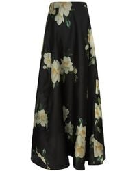 Zimmermann - Harmony Floral-Print Silk-Organza Maxi Skirt - Lyst