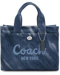 COACH - Cargo 26 Logo-Embroidered Canvas Tote - Lyst