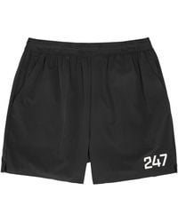 Represent - 247 Printed Stretch-Nylon Shorts - Lyst