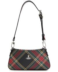 Vivienne Westwood - Tasha Tartan Faux Leather Shoulder Bag - Lyst