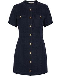 Giuliva Heritage - The Vera Tailored Bouclé Mini Dress - Lyst