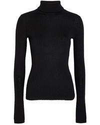 Maria McManus - Ribbed Turtle-Neck Merino Wool Top - Lyst