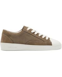 Jude Llow - Nico Panelled Nubuck Leather Sneakers - Lyst