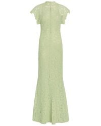 De La Vali - Laia Floral Lace Maxi Dress - Lyst