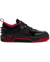 Christian Louboutin - Astroloubi Leather Low-Top Trainers - Lyst