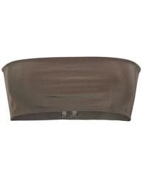 Rick Owens - Stretch-Jersey Bandeau Top - Lyst