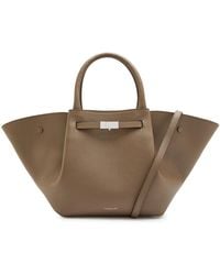 DeMellier - The New York Midi Grained Leather Tote - Lyst