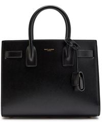 Saint Laurent - Sac De Jour Mini Leather Top Handle Bag - Lyst